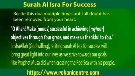 Surah Al Isra For Success